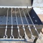 BIG BBQ špízový gril na dřevo Kalme 60 cm