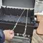SMALL BBQ špízový gril na dřevo Kalme 50 cm