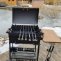 SMALL BBQ špízový gril na dřevo Kalme 50 cm