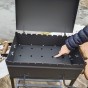 SMALL BBQ špízový gril na dřevo Kalme 50 cm