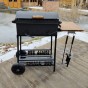 SMALL BBQ špízový gril na dřevo Kalme 50 cm