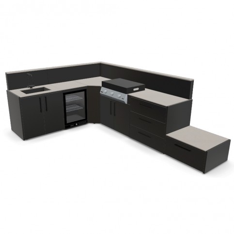 Modulární venkovní kuchyně Brabura Grills Start 04