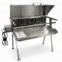 Nerezový gril na kuře a kýtu s otočným rožněm UG Grill