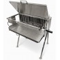 Nerezový gril na kuře a kýtu s otočným rožněm UG Grill