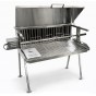 Nerezový gril na kuře a kýtu s otočným rožněm UG Grill