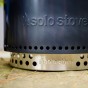 Ohniště s podstavcem Bonfire Solo Stove 2.0  v metalické šedé barvě