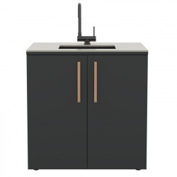 Skříňka s dřezem Brabura CT 90 do venkovní kuchyně