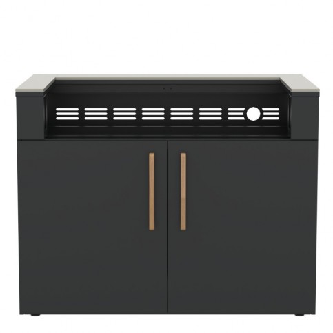 Široká skříňka pro vestavný gril – Brabura KC 120