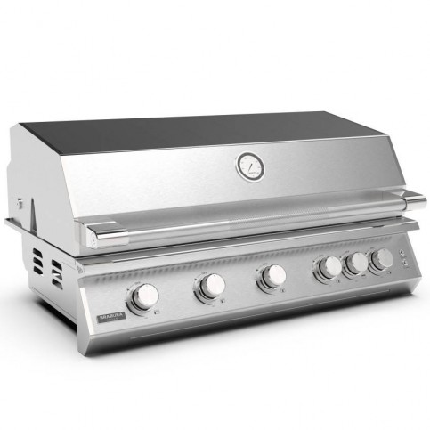Vestavný plynový gril – Brabura Fusion 500 Stainless Steel