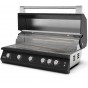 Vestavný plynový gril – Brabura Fusion 500 Matte Black
