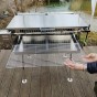 Nerezový gril na kuře a kýtu s otočným rožněm UG Grill