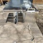 Nerezový gril na kuře a kýtu s otočným rožněm UG Grill