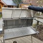 Nerezový gril na sele s otočným rožněm UG Grill