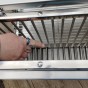 Nerezový gril na sele s otočným rožněm UG Grill