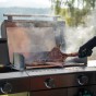 Sklokeramická deska Blazinglas XXL Outdoorchef nad infrahořáky
