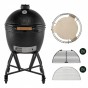 Gril Big Green Egg Onyx XLarge se stojanem