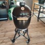 Gril Big Green Egg Onyx Large se stojanem s madlem