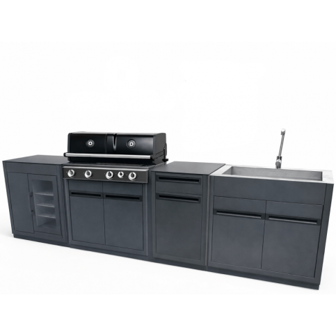 Venkovní modulární kuchyň HEAT X-415 Outdoorchef – SET 6