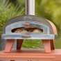 Pizza pec ZiiPa Piana Evo na dřevěné pelety - cihlová