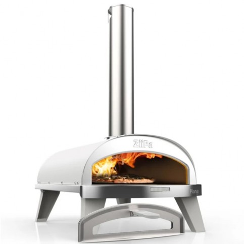 Pizza pec ZiiPa Piana Evo na dřevěné pelety - bílá