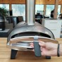 Pizza pec ZiiPa Piana Evo na dřevěné pelety - černá