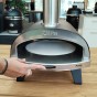 Pizza pec ZiiPa Piana Evo na dřevěné pelety - černá