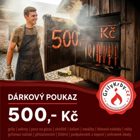 Dárkový poukaz na 500 Kč