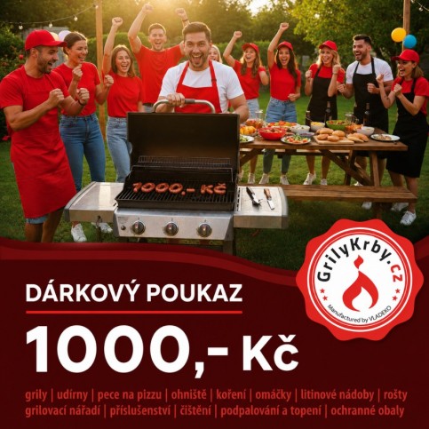 Dárkový poukaz na 1 000 Kč