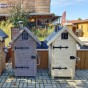 Dřevěná elektrická udírna s dymboxem 180L Kalme přírodní