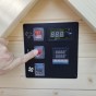 Dřevěná elektrická udírna s dymboxem 310L Kalme přírodní