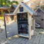 Dřevěná elektrická udírna s dymboxem 310L Kalme přírodní