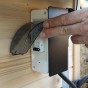 Dřevěná elektrická udírna s dymboxem 310L Kalme přírodní