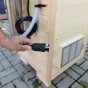Dřevěná elektrická udírna s dymboxem 310L Kalme přírodní