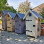 Dřevěná elektrická udírna s dymboxem 310L Kalme přírodní