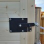 Dřevěná elektrická udírna s dymboxem 310L Kalme přírodní