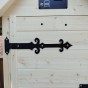 Dřevěná elektrická udírna s dymboxem 310L Kalme přírodní