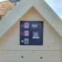 Dřevěná elektrická udírna s dymboxem 310L Kalme přírodní