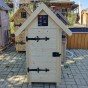 Dřevěná elektrická udírna s dymboxem 520L Kalme přírodní