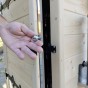 Dřevěná elektrická udírna s dymboxem 520L Kalme přírodní