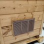 Dřevěná elektrická udírna s dymboxem 180L Kalme hnědá