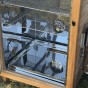 Dřevěná elektrická udírna s dymboxem 310L Kalme hnědá