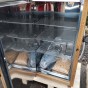 Dřevěná elektrická udírna s dymboxem 520L Kalme hnědá