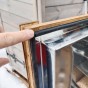 Dřevěná elektrická udírna s dymboxem 520L Kalme hnědá