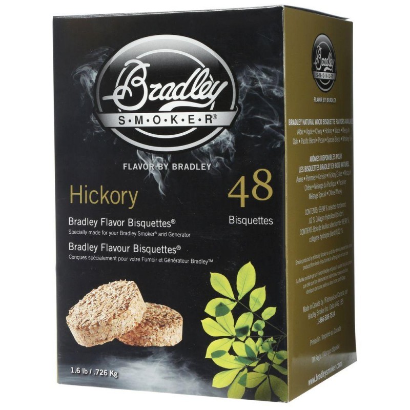 Levně Udící brikety Bradley Smoker Hickory 48 ks