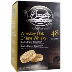 Udící brikety Bradley Smoker Whiskey Dub 48 ks