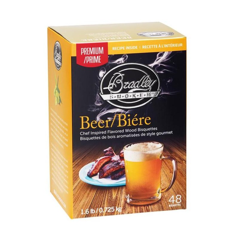 Levně Udící brikety Bradley Smoker Beer 48 ks