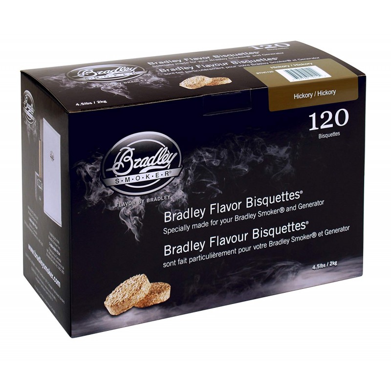 Levně Udící brikety Bradley Smoker Hickory 120 ks