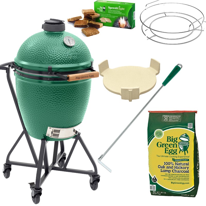 Levně Gril Big Green Egg Large „Easy Start“