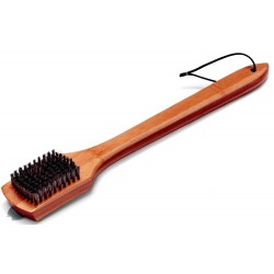 Grilovací kartáč s bambusovou rukojetí, 46 cm