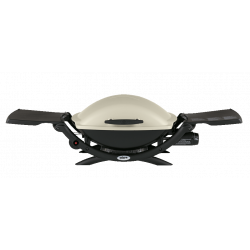 Plynový gril Weber Q 2000, krémový